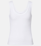 Brunello Cucinelli Cotton-blend tank top