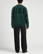 Guess Mens Sweatshirt Dark in Green