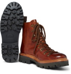 Grenson - Brady Polished-Leather Boots - Men - Tan