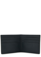 Paul Smith Stripe-print Leather Wallet - Navy - One Size