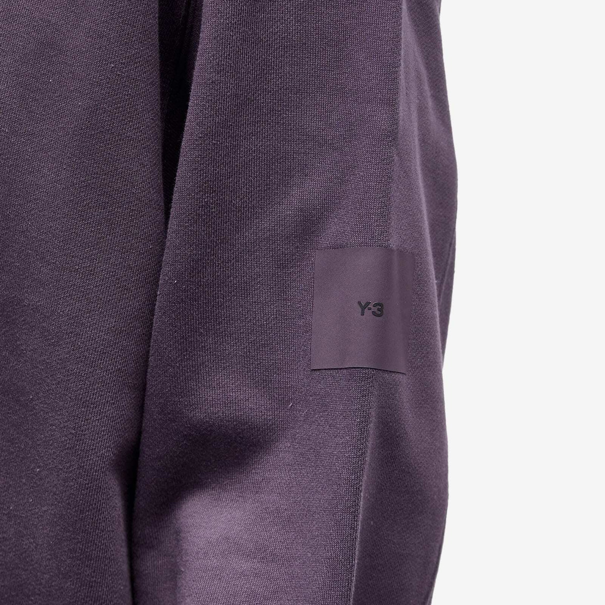 adidas Y-3 Organic Cotton Terry Crew Sweater - Purple