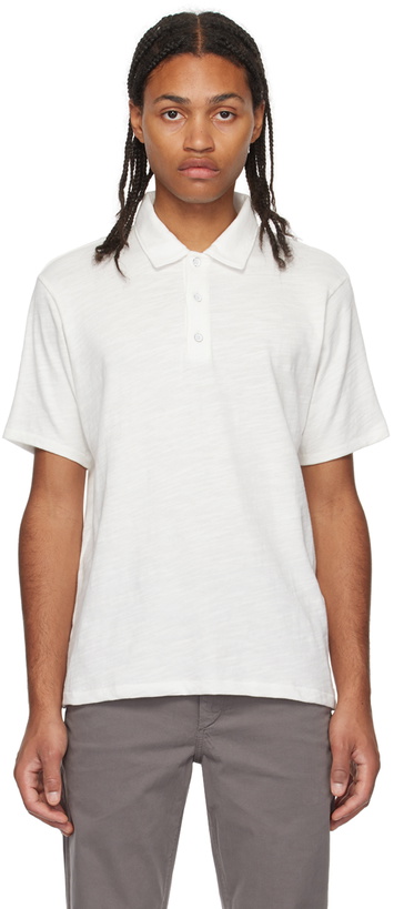 Photo: rag & bone White Flame Polo