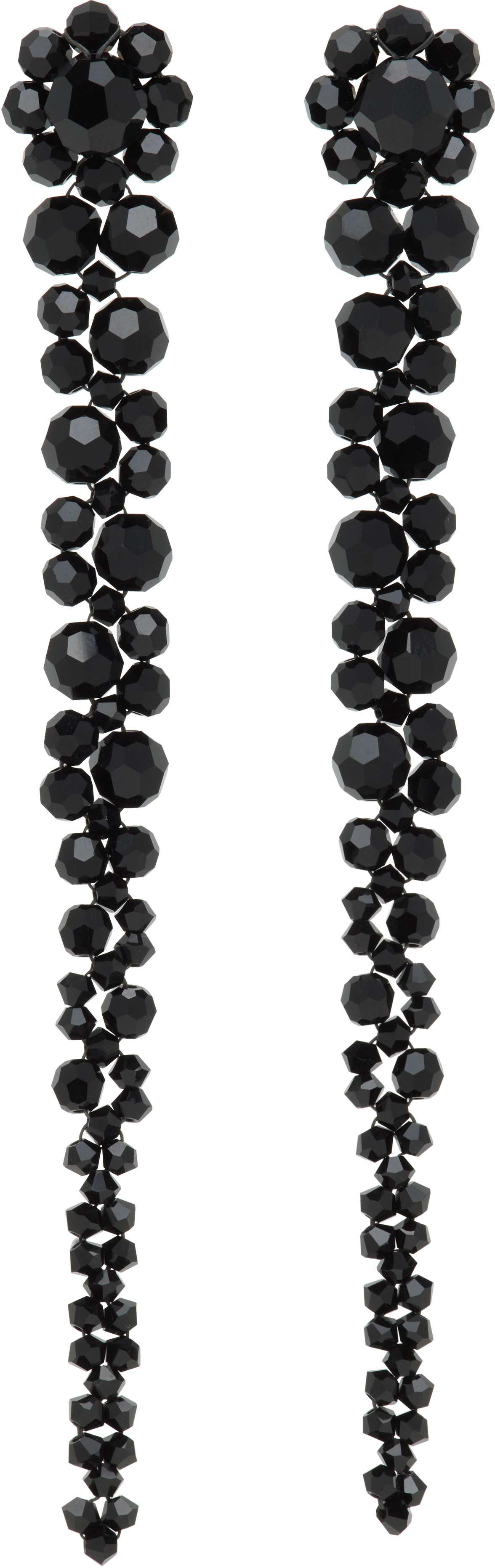 Simone Rocha Black Drip Earrings