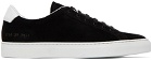 Common Projects Black Retro Low Sneakers