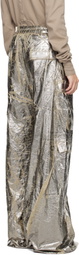 Rick Owens DRKSHDW Silver Concordians Double Jumbo Belas Cargo Pants