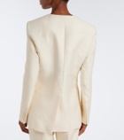 Joseph Myra cotton, linen, and silk-blend blazer