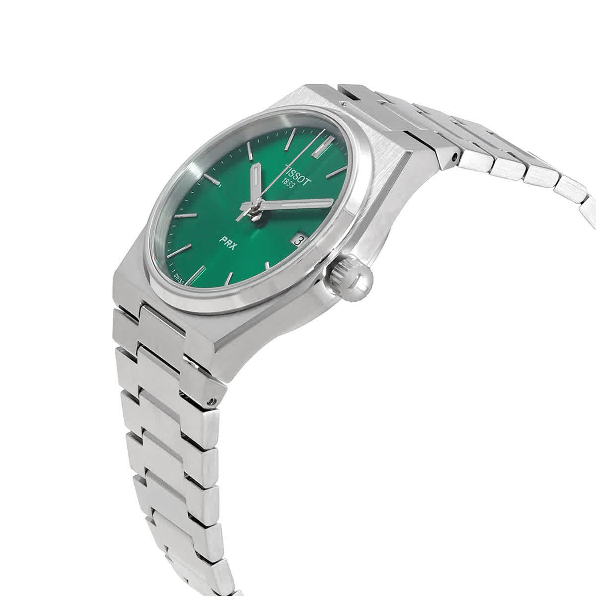 Tissot PRX Quartz Green Dial Unisex Watch T1372101108100
