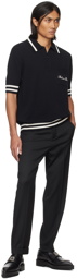 Balmain Black Signature Polo