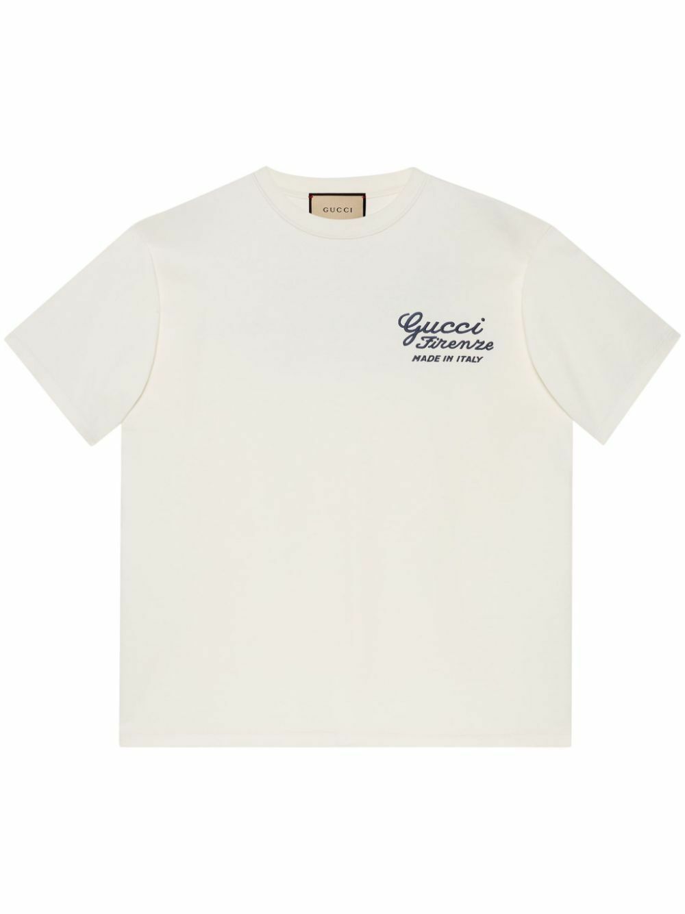Gucci Embroidered Cotton Jersey T-Shirt