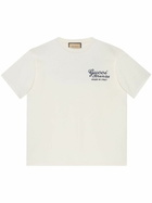 Gucci Embroidered Cotton Jersey T-Shirt