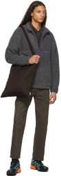 Satta Grey Half-Zip Ovo Fleece Jacket