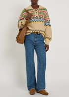 Polo Ralph Lauren Patterned Cotton-blend Jumper Multicoloured 1