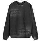 Uniform Experiment Men's Fade Sweatshirt in Black