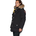 Parajumpers Black Polar Equipment Musher Jacket