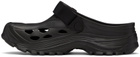 Suicoke Black MOK Slippers