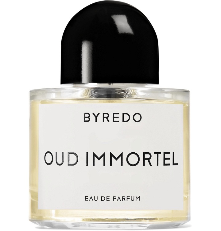 Photo: Byredo - Oud Immortel Eau de Parfum - Patchouli, Papyrus, 50ml - Colorless