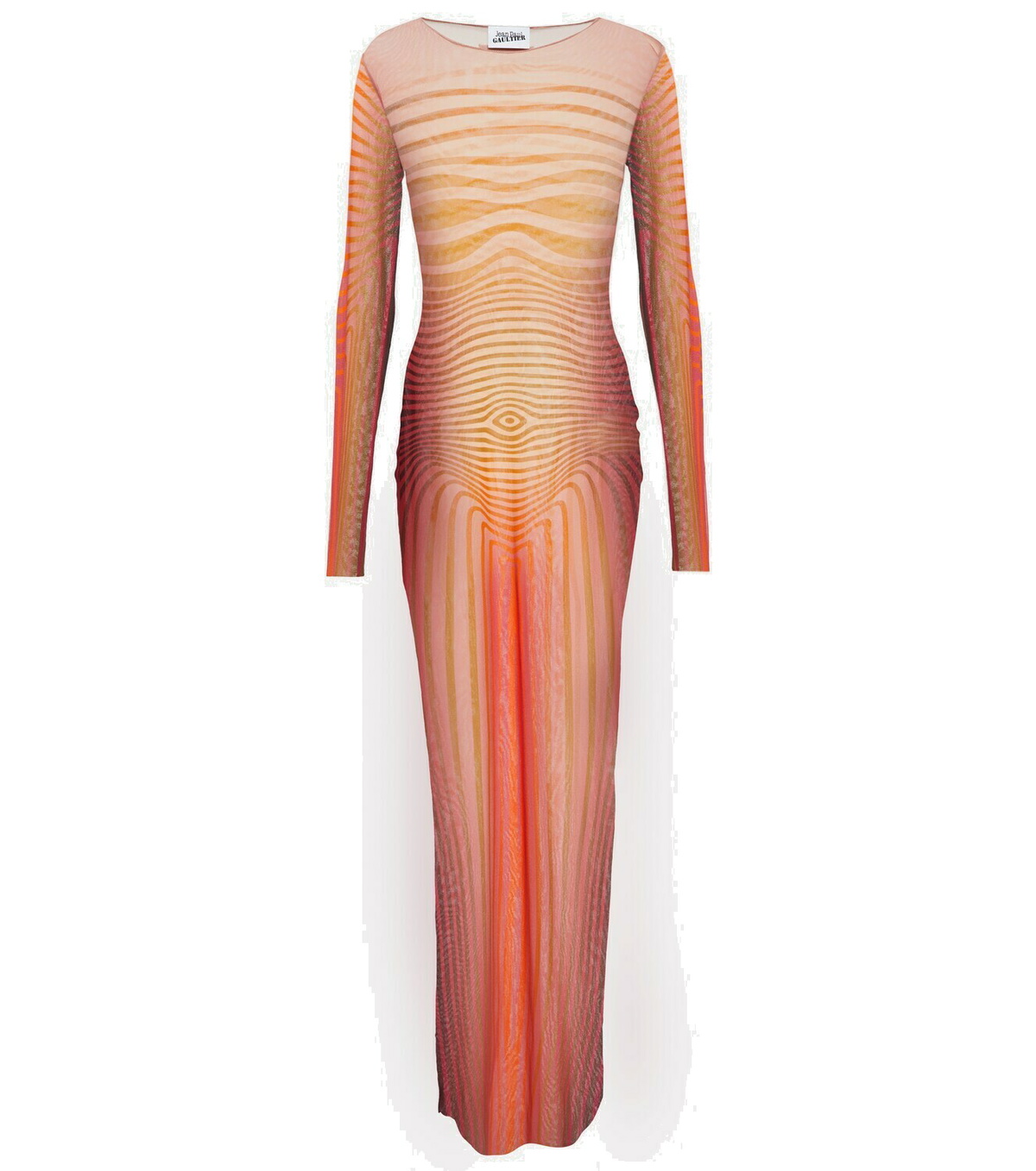 【関送込】JEAN PAUL GAULTIER◆VISCOSE MAXI DRESS Maxi dress Jean Paul Gaultier Multicolour size M