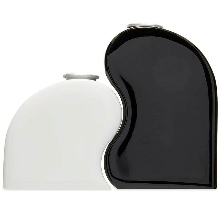 Photo: Areaware Seymour Candle Holders in Black/White