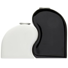 Areaware Seymour Candle Holders in Black/White