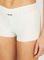 Miu Miu - Boxer Shorts in White