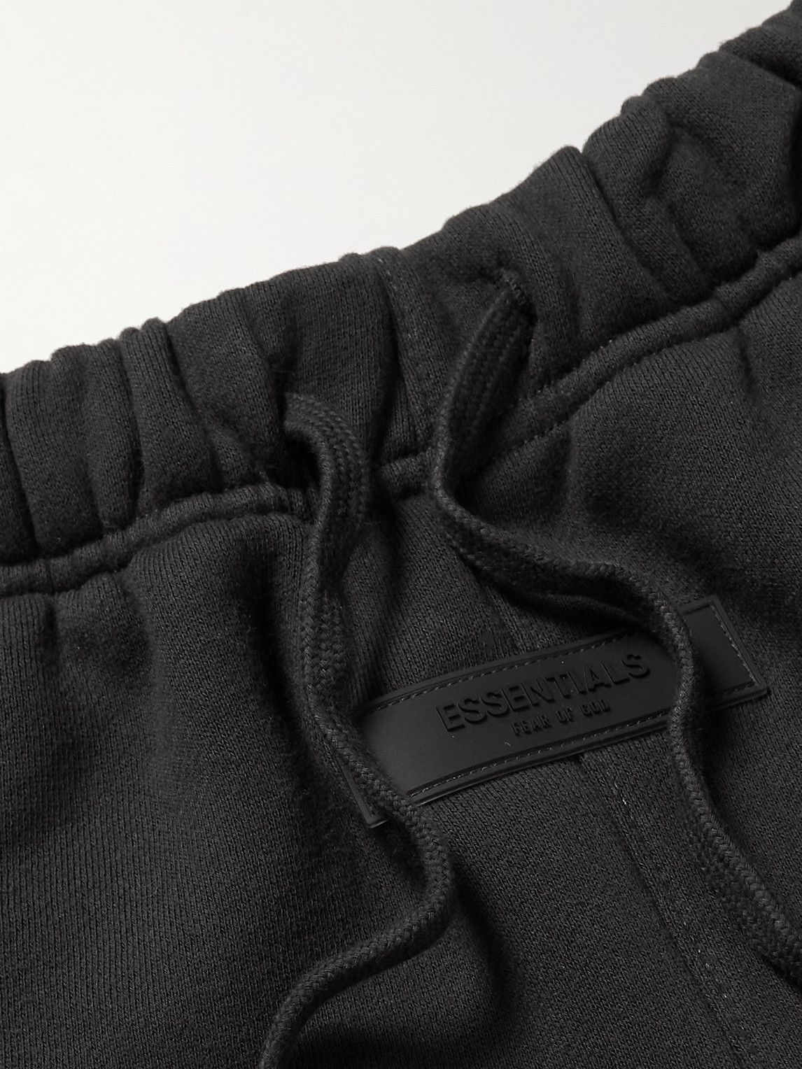 Kids Fear of God Essentials Jet Black Sweatpants