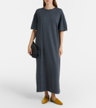 Extreme Cashmere N°321 Kris cotton and cashmere maxi dress