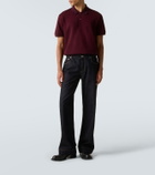 McQueen Cotton piqué polo shirt