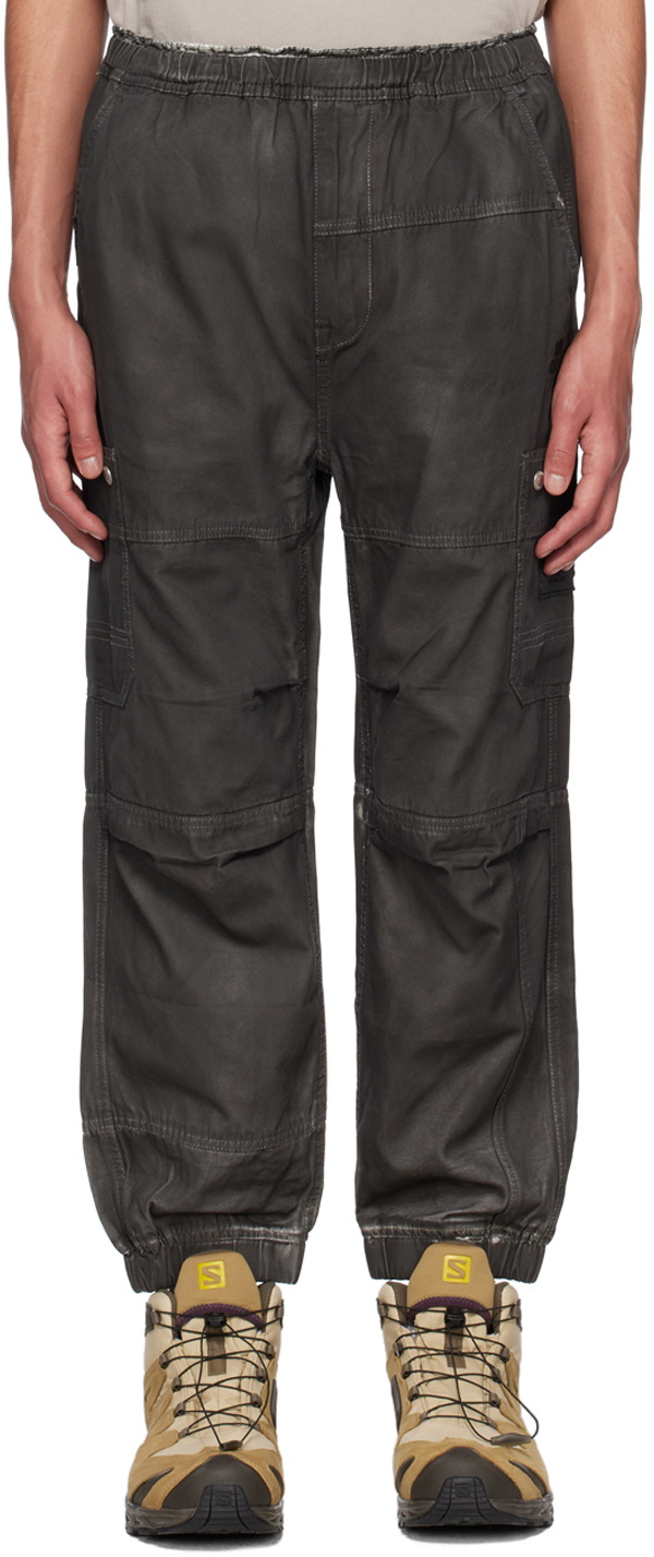 Izzue Gray Spray Cargo Pants