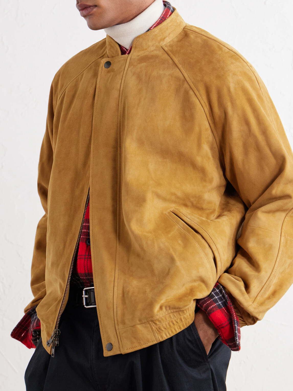 Aimé Leon Dore - Suede Jacket - Brown