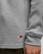 New Balance Made In The Usa Thermal Longsleeve Grey - Mens - Longsleeves