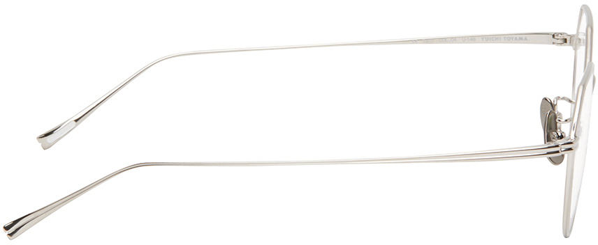 YUICHI TOYAMA. Silver Ludwig Glasses