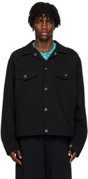 Acne Studios Blacak Spread Collar Jacket