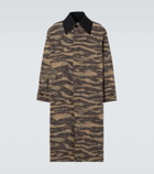Jil Sander Camouflage car coat