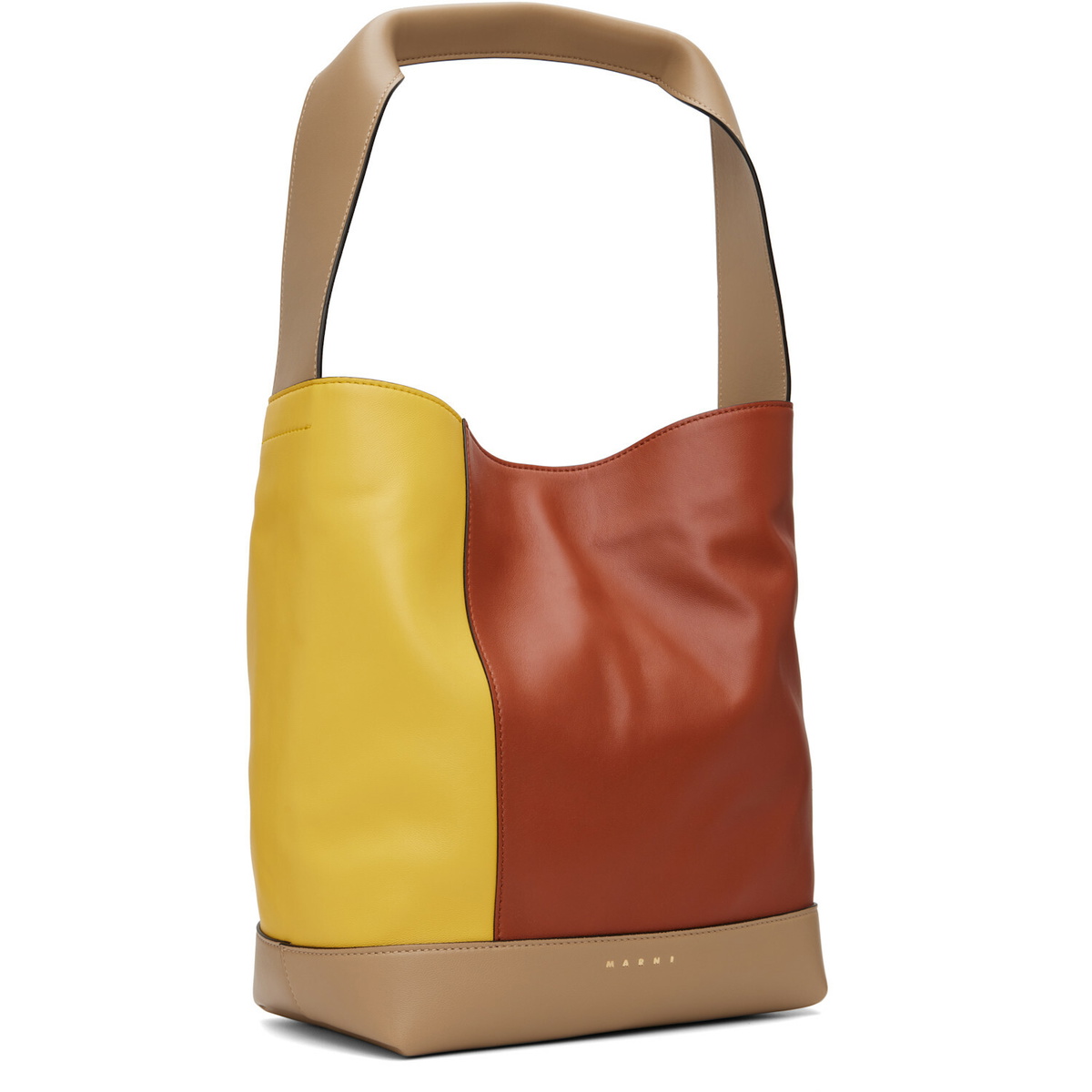Marni Red & Yellow Pod 2.0 Shoulder Bag