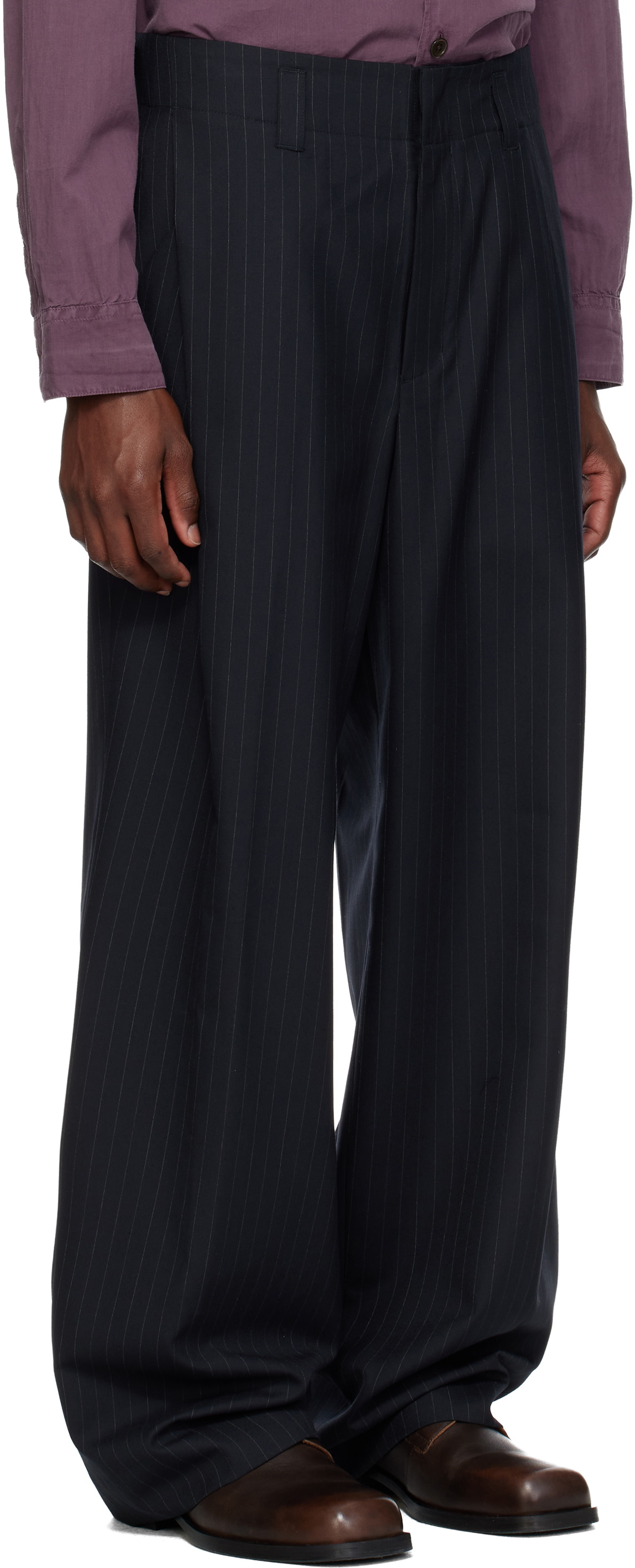 MMIC Navy Drop Trousers