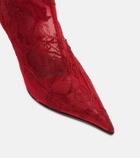 McQueen Heron 105 lace ankle boots