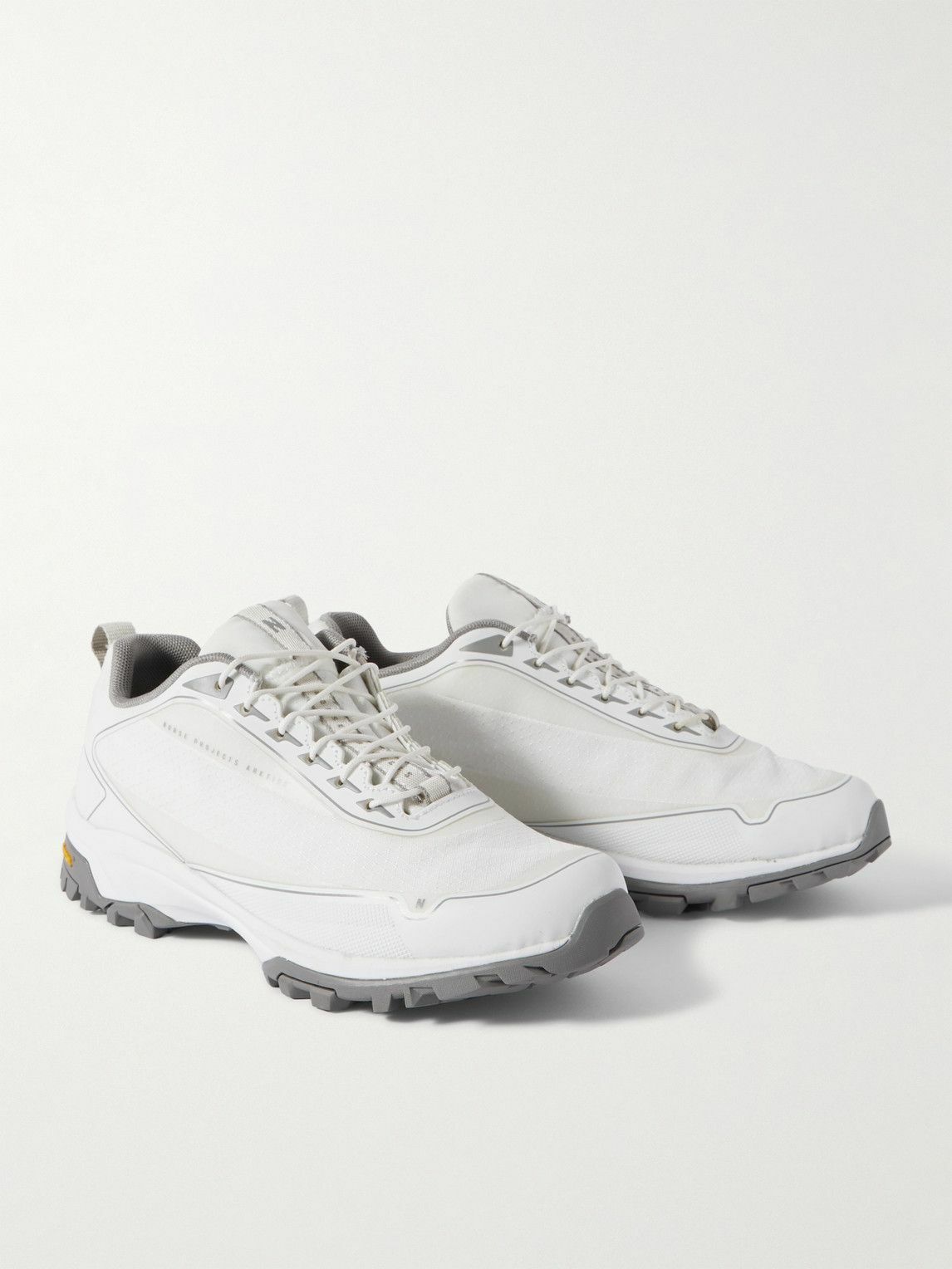 【関税込み】Norse Projects ARKTISK ローカットスニーカー Norse Projects Arktisk - Ripstop and Rubber Sneakers - White