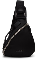 Givenchy Black Small G-Zip Triangle Bag