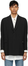 We11done Black Oversized Blazer