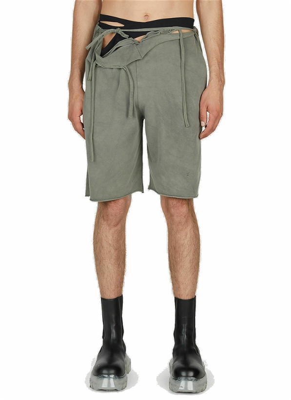 Photo: Ottolinger - Drape Shorts in Green