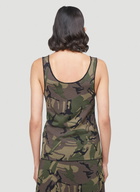 Kwaidan Editions Camouflage-Print Tank Top