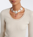 Isabel Marant Selenie ribbed-knit silk and cotton sweater