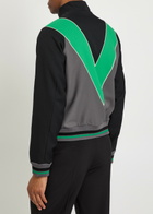 Valentino Garavani Colour-blocked Twill Track Jacket Multicoloured 1