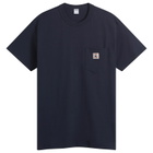 Randy's Garments Men's Randy’s Garments INC. Logo Pocket T-Shirt in Navy
