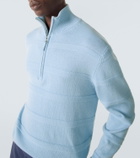 Allude Cotton and cashmere turtleneck sweater