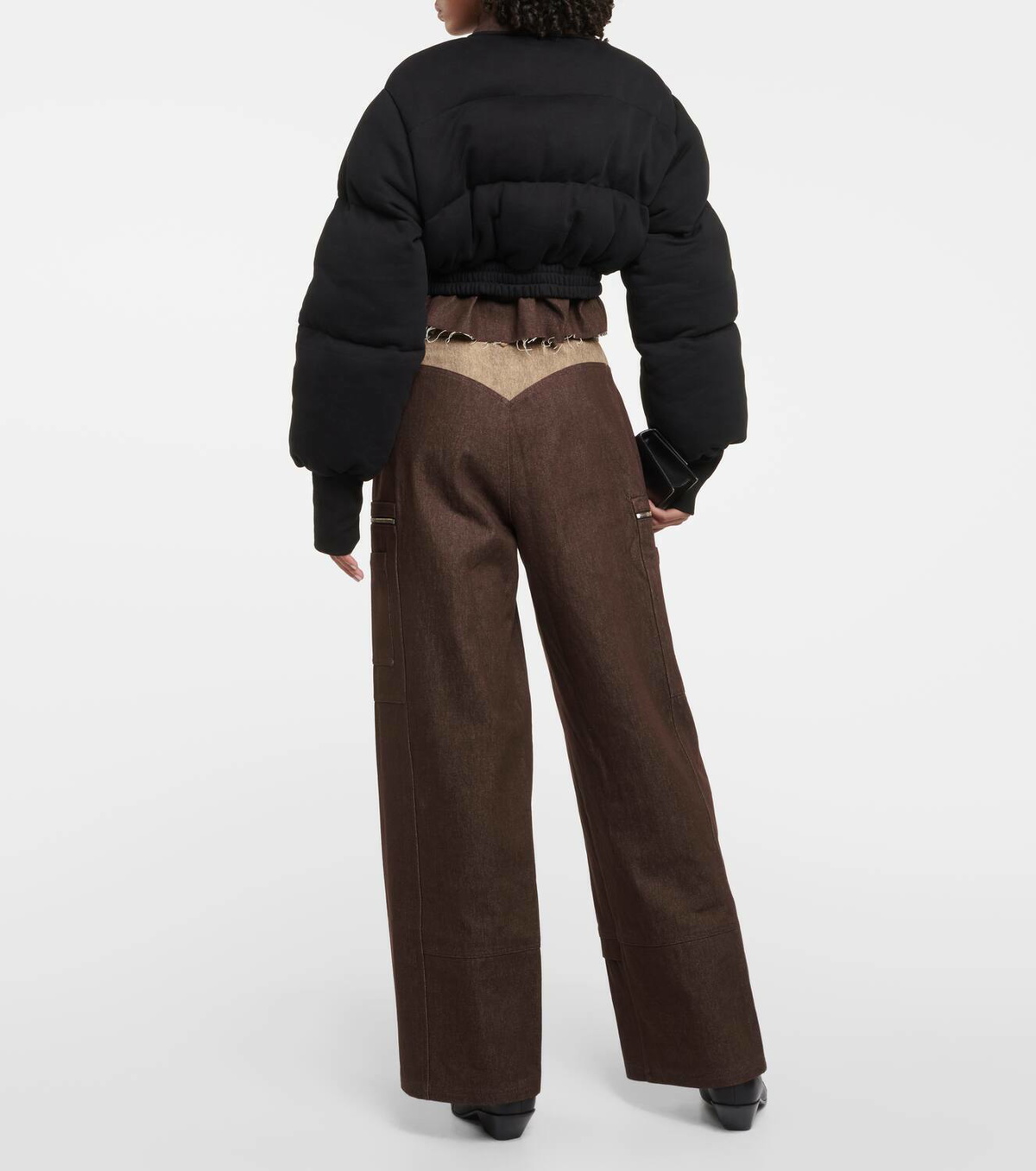 Didu Cropped cotton jacket