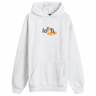 Lo-Fi Men's Paint Logo Hoodie in Ash