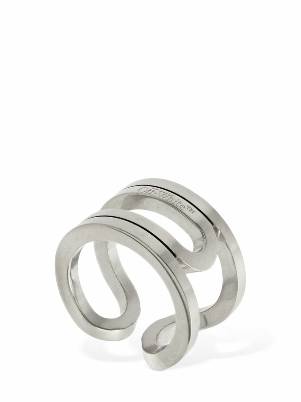 Photo: OFF-WHITE Paperclip Ring