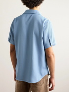 God's True Cashmere - Cashmere and Cotton-Blend Denim Shirt - Blue