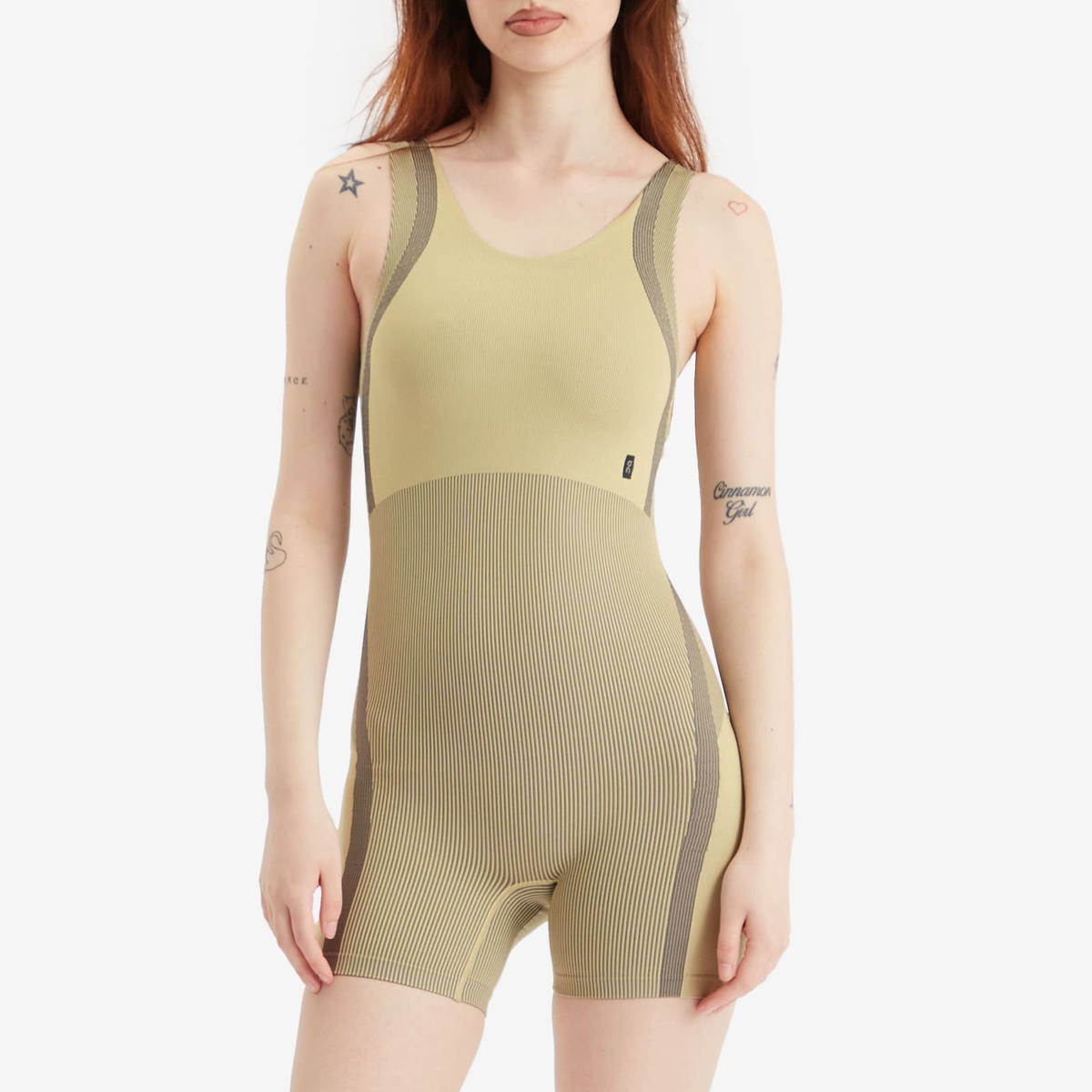 ON Women's Studio Knit Bodysuit in Caper